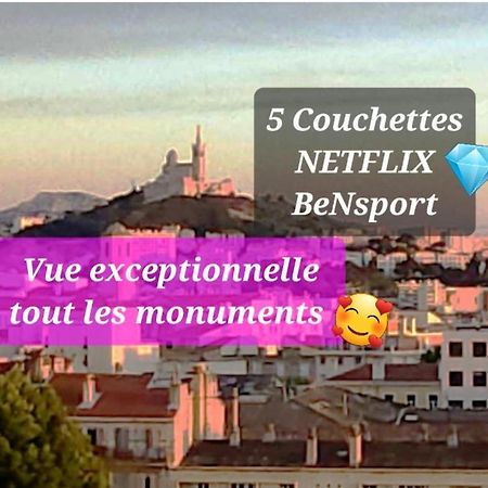 Sublime 2 Pieces Vue Incroyable Mer Et Tout Les Monuments De Марсель Екстер'єр фото